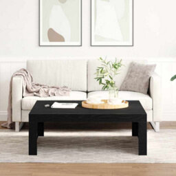 Walplus Coffee Table Black Oak 100 X 100 X 35 Cm Engineered Wood - thumbnail 4