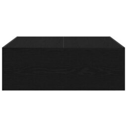 Walplus Coffee Table Black Oak 100 X 100 X 35 Cm Engineered Wood - thumbnail 7