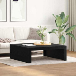 Walplus Coffee Table Black Oak 100 X 100 X 35 Cm Engineered Wood - thumbnail 1