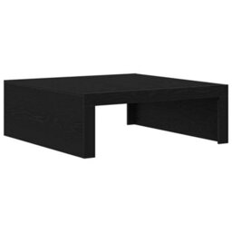 Walplus Coffee Table Black Oak 100 X 100 X 35 Cm Engineered Wood - thumbnail 2