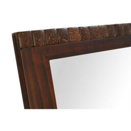 Orsina 8X10 Wood Photo Frame, Elegant Box Detail With Natural Wood Finish And Mosaic Pattern, Freestanding Or - thumbnail 3