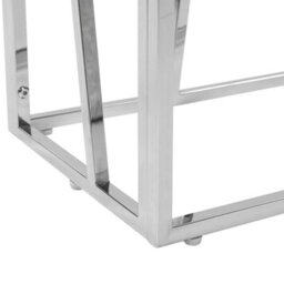 Beliani 4 Tier Shelving Unit Hoxie Metal 175 Cm Silver - thumbnail 6