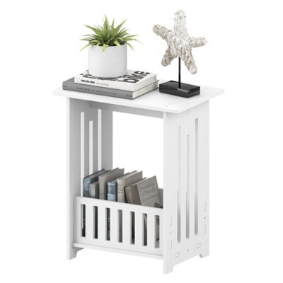 Small Bedside Table Cabinet Side End Coffee Tea Table - image 1