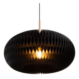 Lucide Armoni Pendant Light Diameter 52Cm 1Xe27 - Black - thumbnail 3