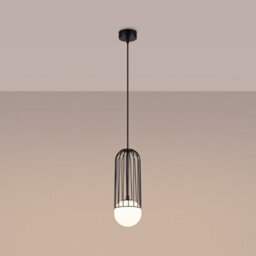 Sollux Lighting Brina Steel Black 1 Lights Modern Pendant Lamps - thumbnail 2