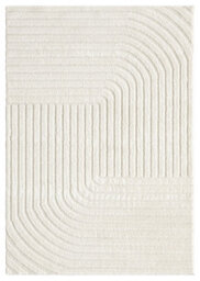 Aya Living Room Area Rug - Arches Pattern Wabi Sabi Cream 80Cm X 150Cm - thumbnail 2