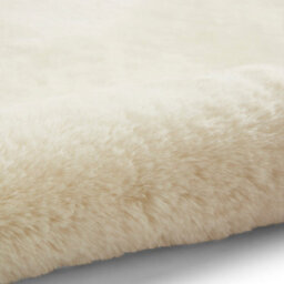 Ivory Shaggy Plain Modern Easy To Clean Rug For Living Room And Bedroom-60Cm X 120Cm - thumbnail 7