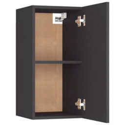 Berkfield Tv Cabinets 2 Pcs Grey 30.5X30X60 Cm Engineered Wood - thumbnail 6