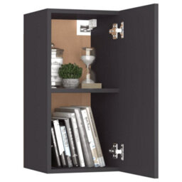 Berkfield Tv Cabinets 2 Pcs Grey 30.5X30X60 Cm Engineered Wood - thumbnail 9