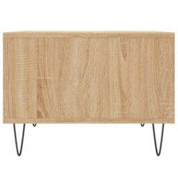 Berkfield Modern Coffee Table Sonoma Oak 60X50X36.5 Cm Engineered Wood - thumbnail 5