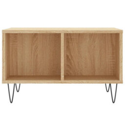 Berkfield Modern Coffee Table Sonoma Oak 60X50X36.5 Cm Engineered Wood - thumbnail 4