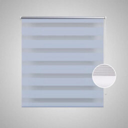 Berkfield Zebra Blind 120 X 175 Cm White - thumbnail 3
