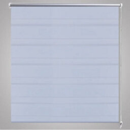 Berkfield Zebra Blind 120 X 175 Cm White - thumbnail 4