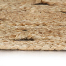Berkfield Durable Handmade Rug Braided Jute 210 Cm - thumbnail 1