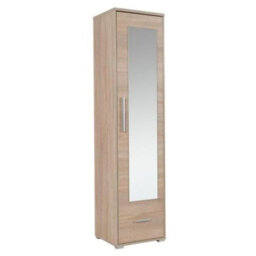 Hit Hallway Furniture Set Modern White Entryway With Wardrobe Shoe Cabinet Shelves And Mirror - thumbnail 2