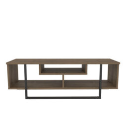 Decorotika Astona Tv Stand Tv Unit For Tvs Up To 55 Inch Walnut And Black - thumbnail 5