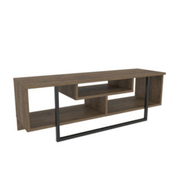 Decorotika Astona Tv Stand Tv Unit For Tvs Up To 55 Inch Walnut And Black - thumbnail 6
