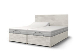 Backcarebeds Majestic Twin Adjustable Electric Bed - 5Ft King - Headboard 1B