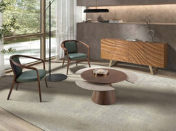 Angel Cerda Sideboard In Light Walnut And Polished Gold-Coloured Steel - thumbnail 4