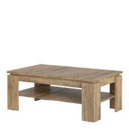 Wyld Haus Juniper Large Coffee Table Chestnut And Matera Grey Wood - thumbnail 4