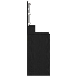 Walplus Dressing Table Black Oak 80 X 41 X 134.5 Cm Engineered Wood - thumbnail 7