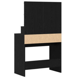 Walplus Dressing Table Black Oak 80 X 41 X 134.5 Cm Engineered Wood - thumbnail 8