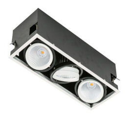 Luminosa Lighting Luminosa Modern Technical Led Recessed Ceiling White, Black, Cool White 4000K 4200Lm - thumbnail 4