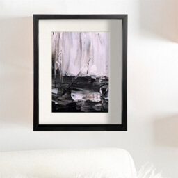 "Nicola Spring 8 X 10"" Deep Photo Frame - Black/ivory Mount - 3D Deep Box Picture Frame Display Case (5 X 7"" Mount)" - thumbnail 6