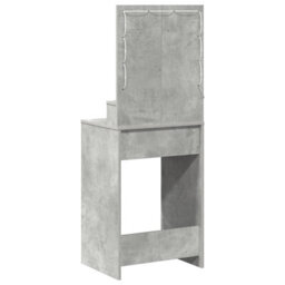 Walplus Dressing Table With Led Lights - Concrete Grey, 50 X 41 X 135 Cm - thumbnail 7