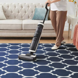 Ameha Extra Large Printed Rugs Non Slip Living Room Bedroom Indoor Outdoor Carpets Ava Navy 200 X 290 Cm Luxury Soft Area Rug - thumbnail 7
