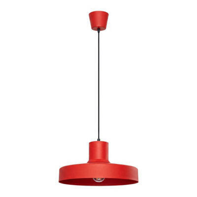 Sollux Lighting Bilo Steel Red 1 Lights Modern Pendant Lamps - image 1