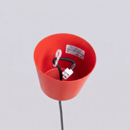 Sollux Lighting Bilo Steel Red 1 Lights Modern Pendant Lamps - thumbnail 9