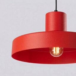 Sollux Lighting Bilo Steel Red 1 Lights Modern Pendant Lamps - thumbnail 6