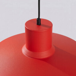 Sollux Lighting Bilo Steel Red 1 Lights Modern Pendant Lamps - thumbnail 7