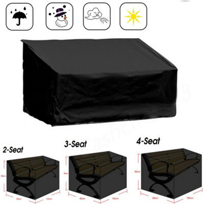 Garden Bench Cover, 3-Seater Cover And Outdoor Protective For Furniture, Sofa - image 1