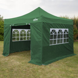 Dellonda Premium 3X3M Pop-Up Gazebo & Side Walls With Carry Bag, Stakes & Weight Bags - thumbnail 6