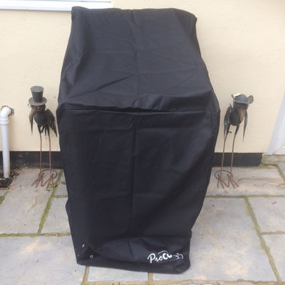 Procover Heavy-Duty Stacking Chair Cover (H)120Cm X (W)64Cm - Black - image 1