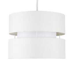Valuelights Sophia Small Cream 2 Tier Ceiling Light Shade And Bulb (D)26Cm - thumbnail 6