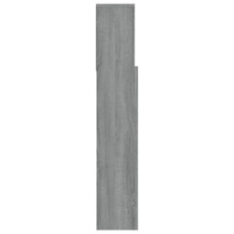 Vidaxl Headboard Cabinet Grey Sonoma 180X19X103.5 Cm Headboard Cabinets - thumbnail 4