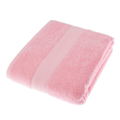 Homescapes Turkish Cotton Pink Jumbo Towel