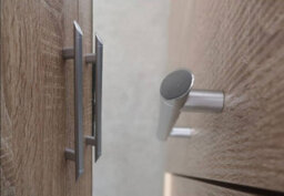 Arte Elegant Alex Hinged Door Wardrobe W1500mm H2100mm D640mm - Timeless Sonoma Oak Finish - thumbnail 3