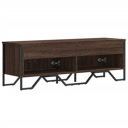 Berkfield Tv Cabinet Brown Oak 122X34X41 Cm Engineered Wood - thumbnail 6