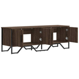 Berkfield Tv Cabinet Brown Oak 122X34X41 Cm Engineered Wood - thumbnail 7