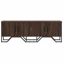 Berkfield Tv Cabinet Brown Oak 122X34X41 Cm Engineered Wood - thumbnail 4