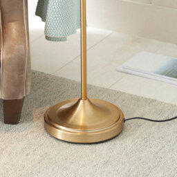 Luminosa Lighting Luminosa Classic Flexi Task Floor Lamp Brushed Aged Brass Plate, 1X Gu10 - thumbnail 6