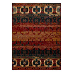 RugsX Wool Carpet Omega Tapas Ethnic, Light Ruby  235X350 Cm - thumbnail 3