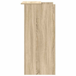 Berkfield Durable Reception Desk Sonoma Oak 55X50X103.5 Cm Engineered Wood - thumbnail 6
