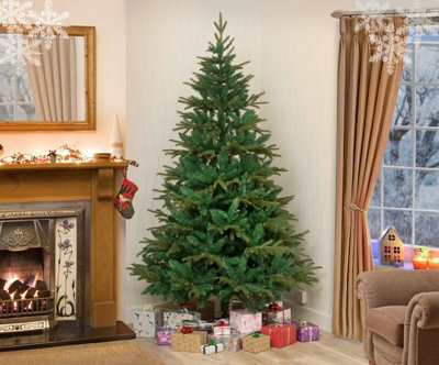 Garden Store Direct Lapland Fir Green Artificial Christmas Tree 5Ft - image 1