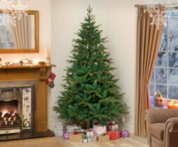 Garden Store Direct Lapland Fir Green Artificial Christmas Tree 5Ft