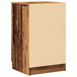 Berkfield Classic Bedside Cabinet Old Wood 40X36X65 Cm Engineered Wood - thumbnail 7